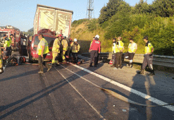 Son dakika! Kuzey Marmara Otoyolu'nda feci kaza: 1'i bebek 3 kişi hayatını kaybetti