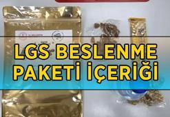 LGS SINAVI ÖNCESİ İLK KEZ DAĞITILACAK! LGS beslenme paketinde neler var? LGS beslenme paketi içeriği ne, kimlere verilecek?