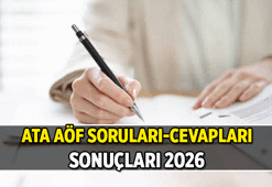 SON GÜNCEL DURUM 💥 ATA AÖF soruları, cevapları yayımlandı mı? 2026 ATA AÖF sonuçları ne zaman açıklanacak?