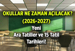 MEB YENİ RESMİ TARİHLERİ AÇIKLADI 🔔 Okullar ne zaman açılacak, ara tatil kalkacak mı? 2026-2027 Eğitim yılı ne zaman başlayacak? İlkokul, ortaokul, liselerin ara tatili, 15 tatili, yaz tatili ne zaman?
