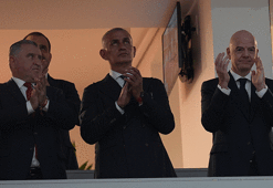 FIFA Başkanı Gianni Infantino, Avustralya-Türkiye maçını takip etti!
