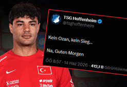 Hoffenheim'dan A Milli Takım'a mesaj! 'Ozan yok, zafer de yok'