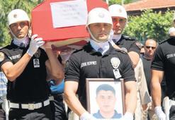 Şehit polis son yolculuğuna uğurlandı
