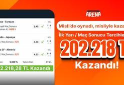 İlk Yarı/Maç Sonucu Tahminleriyle 202.218,28 TL Kazandı!