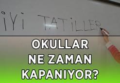 OKULLARIN BİTİŞ VE YAZ TATİLİ BAŞLANGIÇ GÜNÜ! 2026 Okullar ne zaman tatil? Okulların kapanmasına kaç gün kaldı?