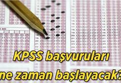 KPSS başvuruları ne zaman başlayacak? Lisans, Ön Lisans ve Ortaöğretim KPSS tarihleri