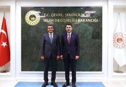 Bakan Kurum, Haymana ve Gölbaşı belediye başkanlarını kabul etti