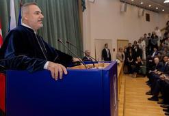 Dışişleri Bakanı Hakan Fidan’a Moskova Devlet Uluslararası İlişkiler Enstitüsünden "fahri doktora" ünvanı