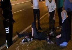 Bursa İnegöl'deki kazada anne, yaralı oğlunun elini tutarak moral verdi
