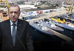 Türkiye tarihinde bir ilk! Cumhurbaşkanı Erdoğan: NATO ve AB ülkesine savaş gemisi ihraç edildi