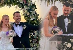 Survivor şampiyonu Ogeday Girişken ile Zeynep Yumrutaş evlendi! İşte nikahtan ilk kareler
