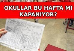 OKULLAR NE ZAMAN KAPANIYOR, BU HAFTA MI? Karne almaya kaç gün kaldı? Yaz tatili ne zaman başlıyor?