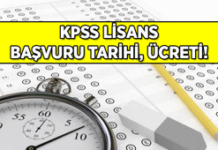 ÖSYM SINAVI KPSS Lisans başvuru tarihi ne zaman, başvuru ücreti ne kadar? 2026 KPSS Lisans Genel Yetenek-Genel Kültür, Alan Bilgisi sınav tarihleri hangi günler?