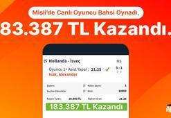 Misli’de Canlı Oyuncu Bahsi Oynadı, 183.387 TL Kazandı…