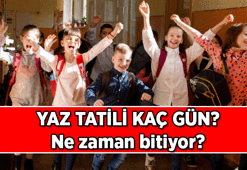 OKUL HABERLERİ 📌 80 Günlük Yaz tatili ne zaman başlıyor, ne zaman bitiyor? 2026 Yaz tatili kaç gün sürecek, okullar ne zaman açılacak?