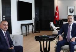 Dışişleri Bakanı Hakan Fidan, Azerbaycanlı Büyükelçi Reşad Memmedov’u Ankara'da kabul etti