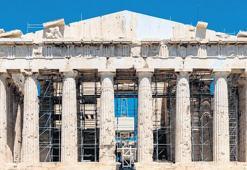 Akropolis’in cephesi ilk kez göründü