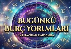 BUGÜNKÜ BURÇ YORUMLARI 🦀 24 Haziran burçları neler bekliyor? Aşk, sağlık, kariyer, para..