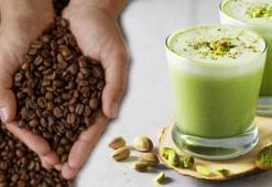 Antep fıstıklı latte için kahvecilere gitmeyin! Yapımı çok kolaymış: Ezme ya da krema yeter