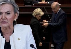 CHP’den istifa eden Nimet Özdemir AK Parti’de! Rozetini Cumhurbaşkanı Erdoğan taktı