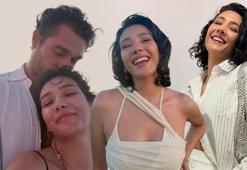Ünlü çift aşka geldi! Aybüke Pusat ve sevgilisi Furkan Andıç'tan romantik kareler