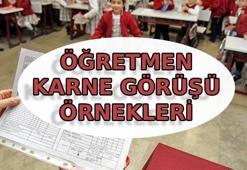 KARNE GÖRÜŞÜ ÖRNEKLERİ 2026📍 Yıl sonu (2. dönem) öğretmen karne görüşleri! İlkokul, ortaokul, lise başarılı, orta ve başarısız öğrenciler için yorum örnekleri