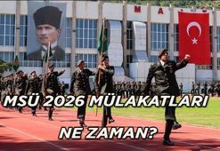 MSÜ MÜLAKAT TARİHLERİ TAKVİMİ 2026: Milli Savunma Bakanlığı mülakat sınavı ne zaman, hangi tarihte yapılacak? MSÜ 2. aşama Hava Harp Okulu ve Astsubay MYO fiziki yeterlilik sınav takvimi netleşti