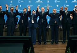 Nevşehir, Keçiören ve Keşan belediye başkanları AK Parti'ye katıldı! Rozetleri Erdoğan taktı