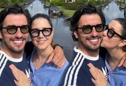 Romantik tatil! Melis Birkan ve Aras Aydın çiftinden aşk dolu pozlar