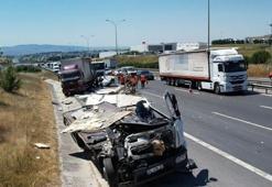 Büyükçekmece'de zincirleme kaza!