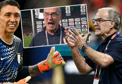Uruguay teknik direktörü Marcelo Bielsa çılgına döndü! Canlı yayında muhabire bağırdı