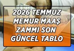 YENİ MEMUR MAAŞ ZAMMI TEMMUZ 2026 | Memur ve Memur emeklisi Temmuz maaş zam oranı yüzde kaç olacak, 6 aylık enflasyon farkı ne zaman açıklanacak? İşte zamlı Temmuz memur maaş zammı tablosu...