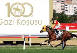 Türk at yarışçılığının derbisi 100. Gazi Koşusu'nu Halis Karataş kazandı! Şampiyon at Bay Nalçakan
