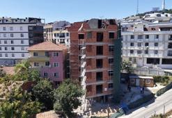 Çekmeköy'deki 'eğri bina' iddiasında gerçek ortaya çıktı! Belediye Başkanı yerinde inceledi