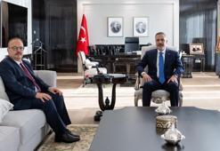 Dışişleri Bakanı Hakan Fidan, Ankara Valisi Canbolat ile görüştü