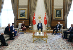 Cumhurbaşkanı Erdoğan, AB Yüksek Temsilcisi Kallas'ı kabul etti