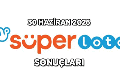 30 Haziran Süper Loto sonuçları açıklandı! Süper Loto sorgulama ekranı millipiyangoonline.com'da!