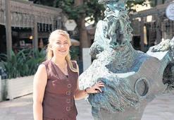 Çalıştayın eserleri sokaklara taştı