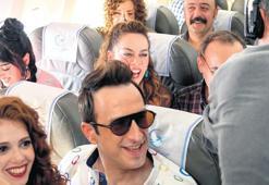 Kahkahalar setten taştı