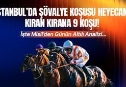 İstanbul'da şövalye koşusu heyecanı, kıran kırana 9 koşu! İşte Misli'den günün altılı analizi..