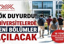 ÜNİVERSİTELERİN AÇIKLANAN GÜNCEL YENİ BÖLÜMLERİ || Bu sene üniversitelerde hangi lisans ve ön lisans bölümleri açılacak? YÖK'ten 16 yeni bölüm kararı