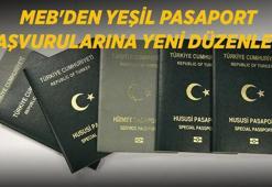 MEB YEŞİL PASAPORT BAŞVURUSU NASIL YAPILIR? Kimler yeşil pasaport alabilir? Yeşil Pasaport başvurusu yeni düzenlemeyle nasıl ve nereden yapılacak?