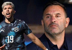 Galatasaray'da Okan Buruk, Paraguaylı yıldıza hayran kaldı! 10 numara transfer