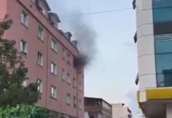 Hakkında uzaklaştırma kararı olan koca, havalandırma boşluğundan girip evi ateşe verdi