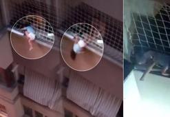 Denizli'de yürekleri ağza getiren kayıt! Çığlık çığlığa çaresizce izlediler