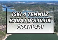 4 TEMMUZ İSKİ GÜNCEL BARAJ DOLULUK ORANLARI! İstanbul baraj doluluk oranları güncel son tablo!