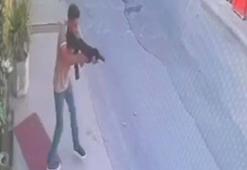 Bodrum'da pompalı tüfekle rastgele ateş açtı; o anlar kamerada