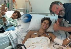 Survivor Yunanistan'da bacağını kaybetmişti! Stavros Floros hastaneden son halini paylaştı