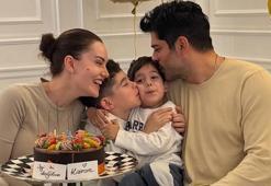 Fahriye Evcen paylaştı! Mutlu aile tablosuna beğeni yağdı