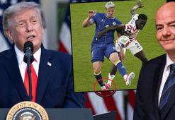 Dünya Kupası'nda FIFA'nın kırmızı kartı ertelemesi tartışma yarattı! ABD Başkanı Trump'tan açıklama